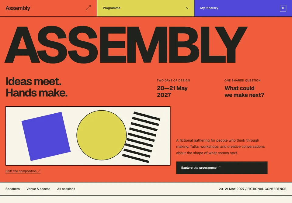 Assembly website preview