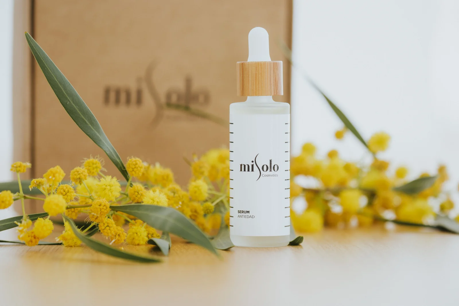 botanical skincare: complementary visual study