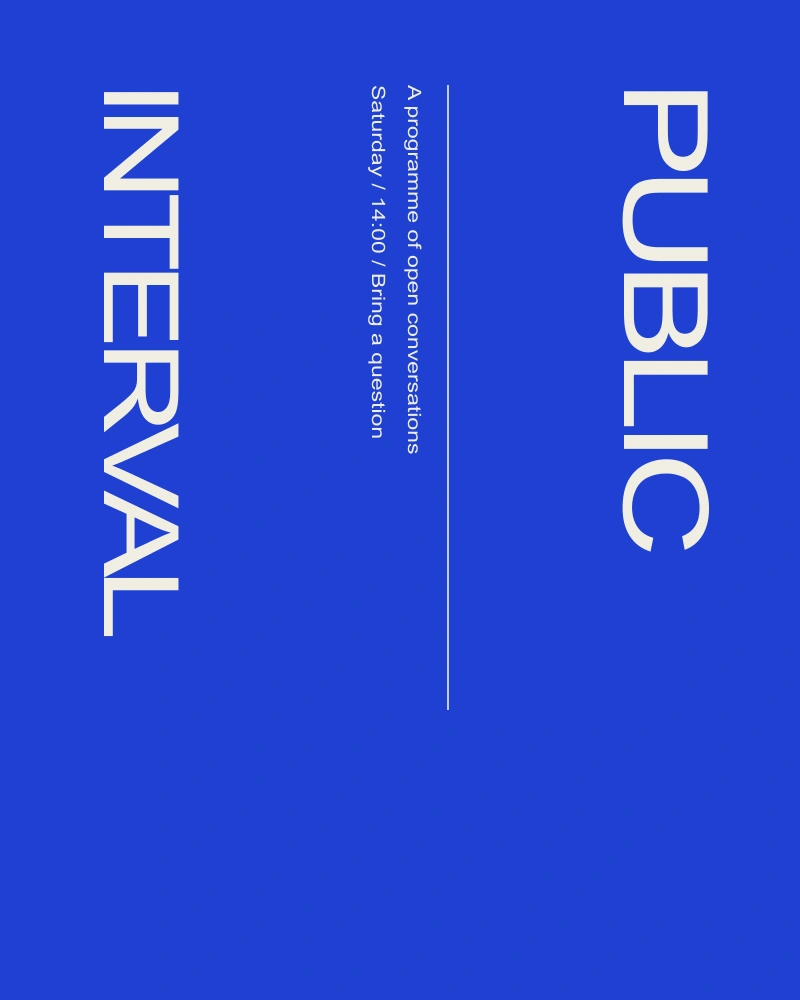 Inverted rotated study of Public interval