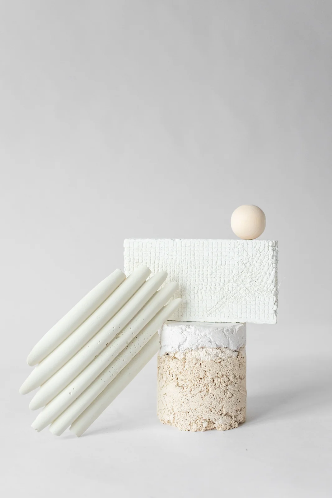 design agency abstract sculpture: complementary visual study