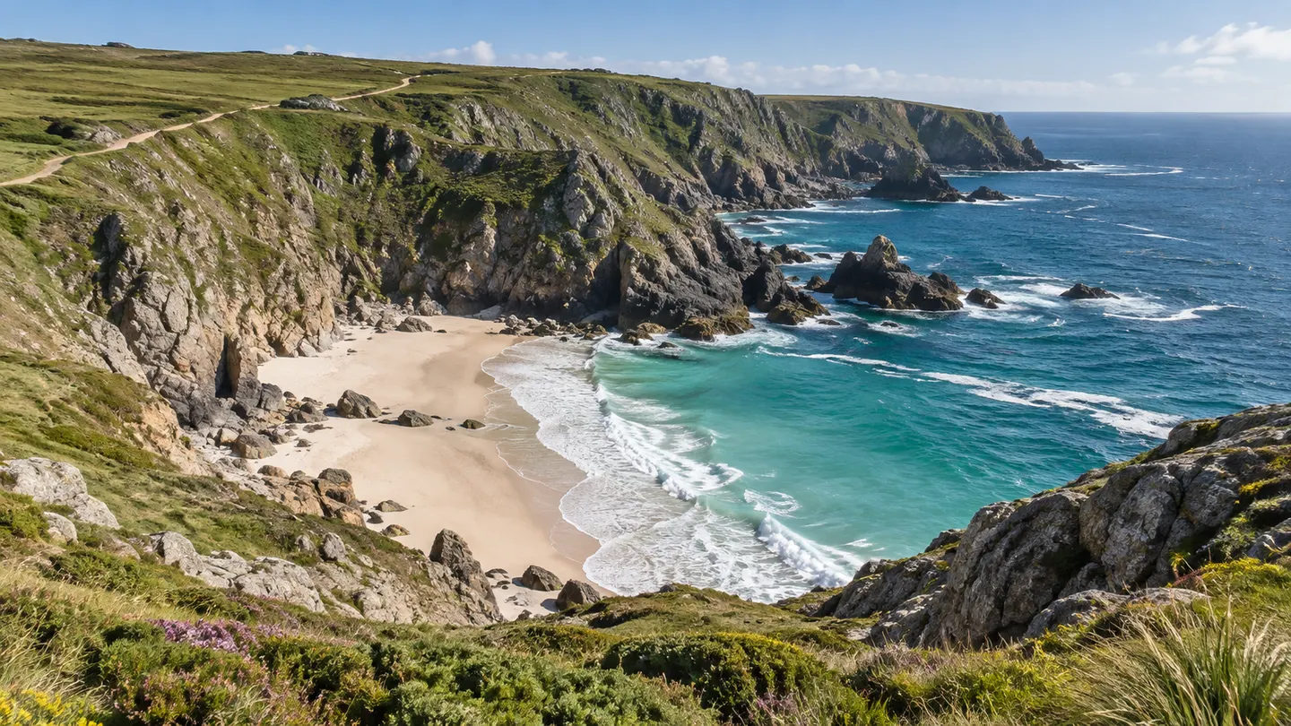 Original generated coast landscape for Wild coast