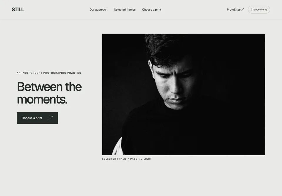 STILL website preview